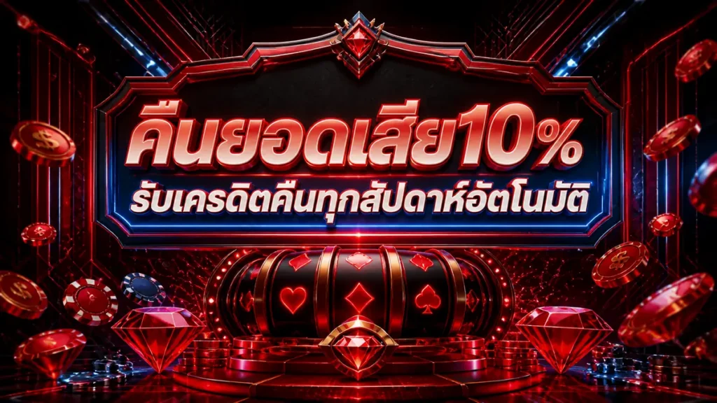 คืนยอดเสีย10%